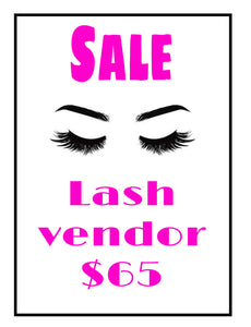 Lash vendor